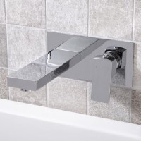 GRADE A1 - Cube Wall Mounted Bath Filler