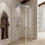 Aquafloe Elite II 8mm 1200 x 900 Frameless Left Hand Offset Quadrant Enclosure