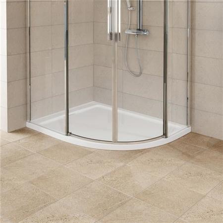 Aquafloe Elite II 8mm 1200 x 900 Frameless Left Hand Offset Quadrant Enclosure