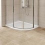 Aquafloe Elite II 8mm 1200 x 900 Frameless Left Hand Offset Quadrant Enclosure