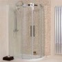 Aquafloe Elite II 8mm 1200 x 900 Frameless Left Hand Offset Quadrant Enclosure