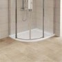 Aquafloe Elite ll 8mm 1200 x 900 Frameless Right Hand Offset Quadrant Enclosure