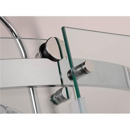 Aquafloe Elite ll 8mm 1200 x 900 Frameless Right Hand Offset Quadrant Enclosure