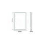 45 Illuminated LED Mirror 450 x 800 - Divine Range