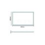 60 Illuminated LED Mirror 600H 800W - Divine Range