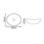 GRADE A1 - Shell Counter Top Basin