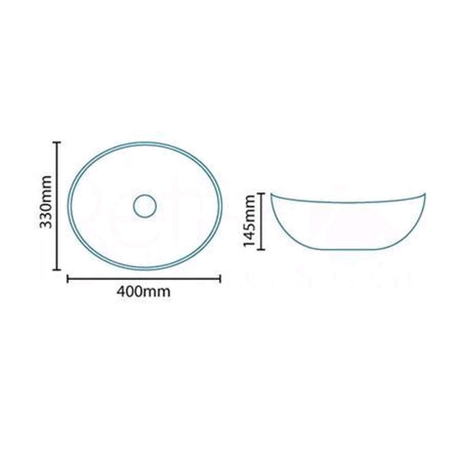GRADE A1 - Shell Counter Top Basin