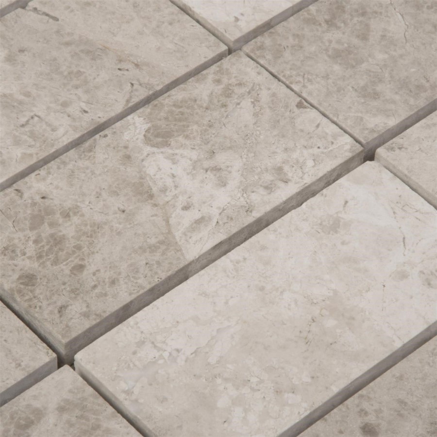 Van Silver Beige Wall/Floor Mosaic 