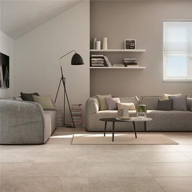 Season Beige Glazed Porcelain Non Slip Floor Tile 