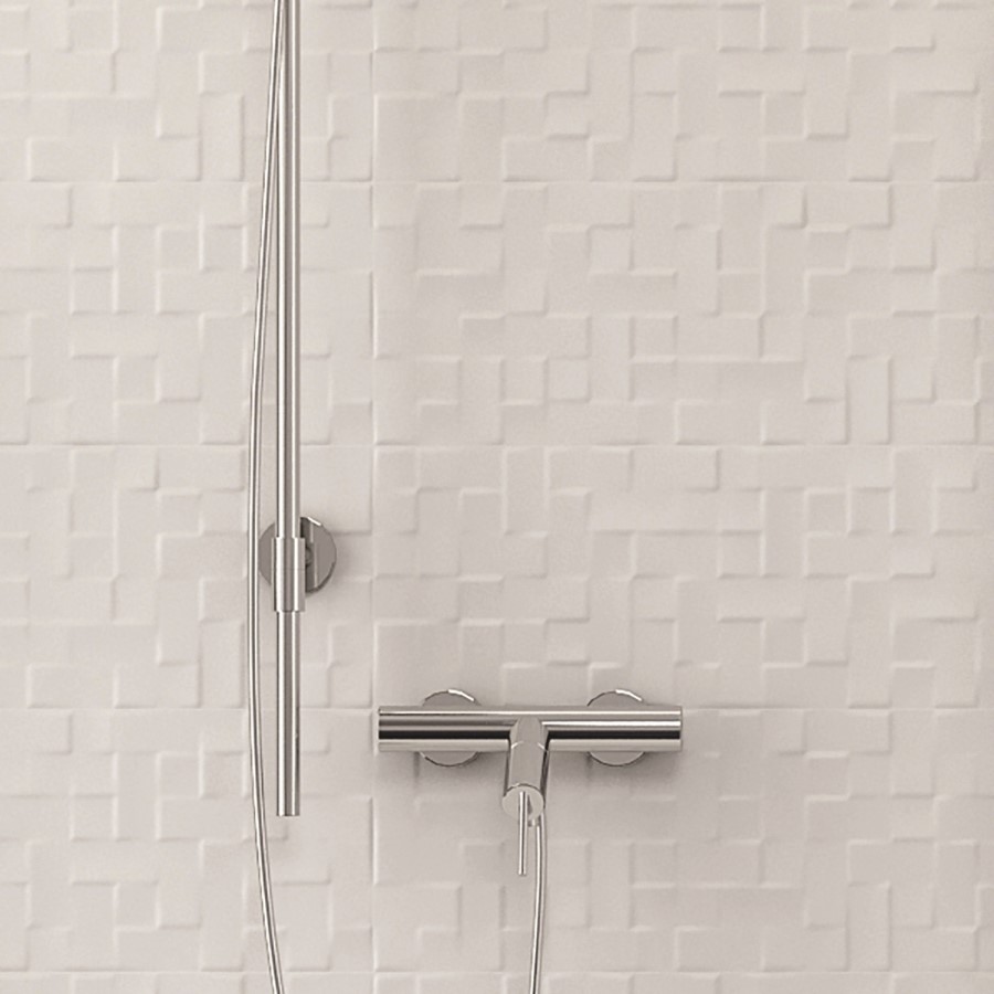 Fresh Mosaico Blanco Wall  Tile