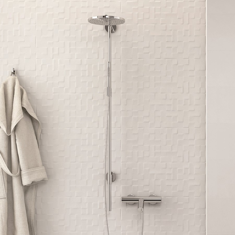 Fresh Mosaico Blanco Wall  Tile