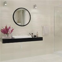 Magic Beige Wave DÃ&copy;cor Wall Tile 