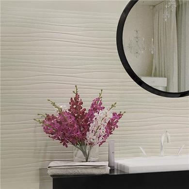 Magic Beige Wave DÃ&copy;cor Wall Tile 