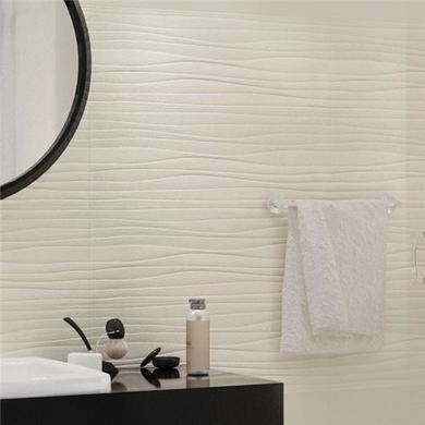 Magic Beige Wave DÃ&copy;cor Wall Tile 