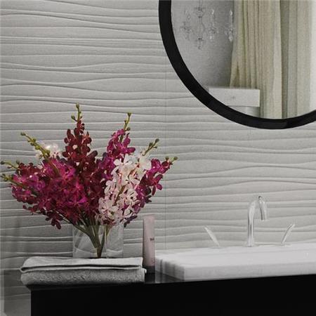 Magic Cinza Wave DÃ&copy;cor Wall Tile