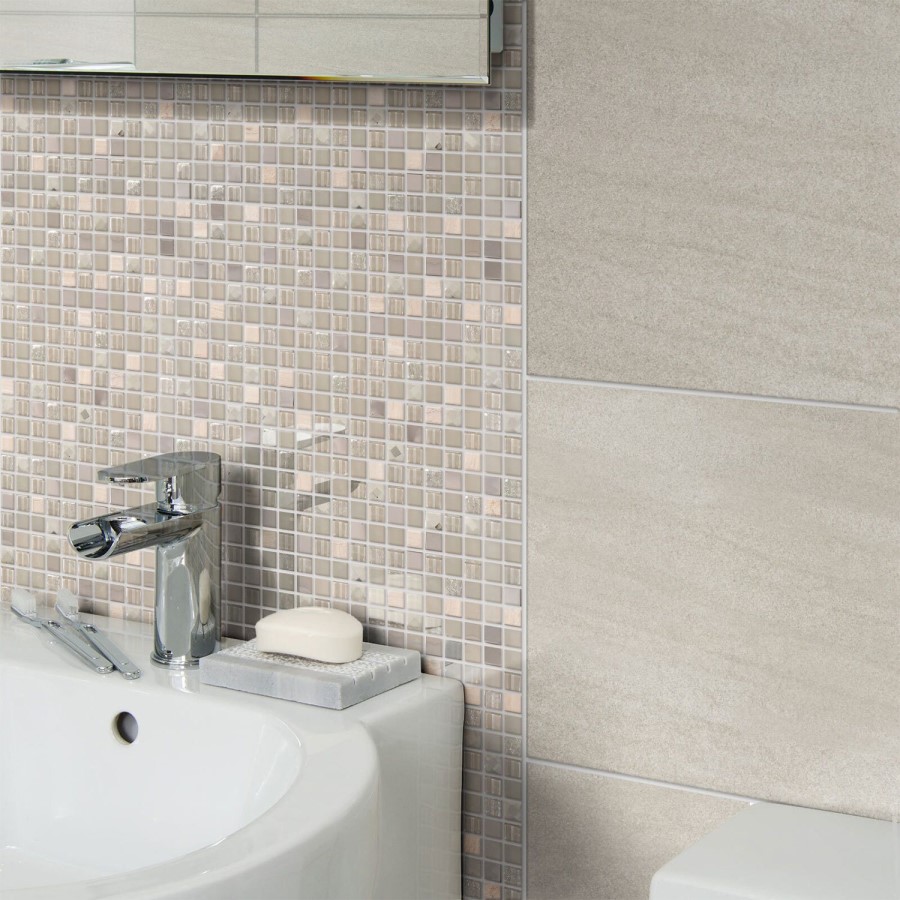 Jewel Grey Wall Mosaic