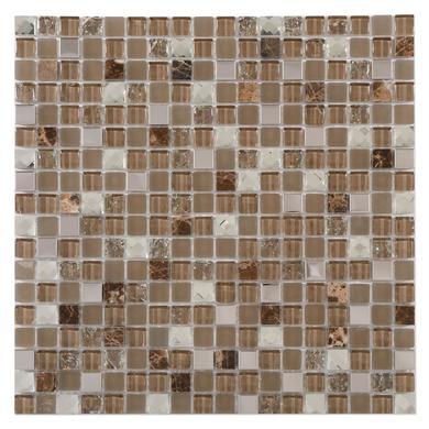 Jewel Brown Wall Mosaic