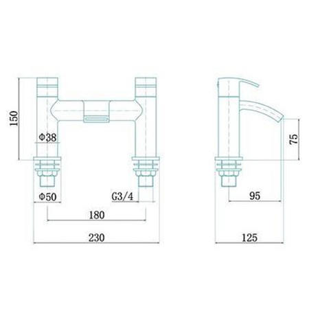 Bath Filler - Rivera Range