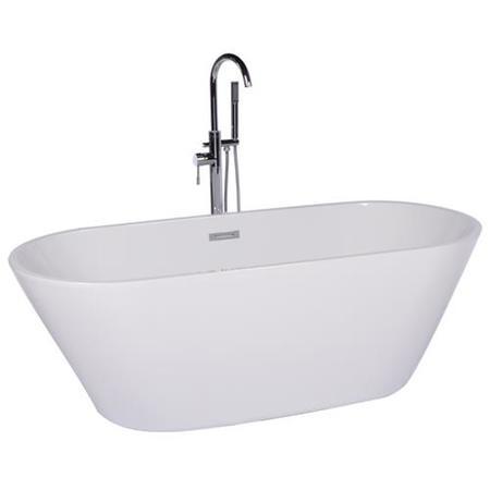 GRADE A1 - Bari Round Double Ended Freestanding Bath - 1700 x 740mm
