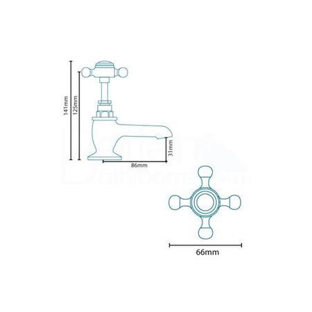 Park Royal   Traditional Basin Taps
