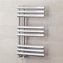 Finesse Designer 800 x 450mm Chrome Heated Towel Rail