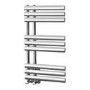 Finesse Designer 800 x 450mm Chrome Heated Towel Rail