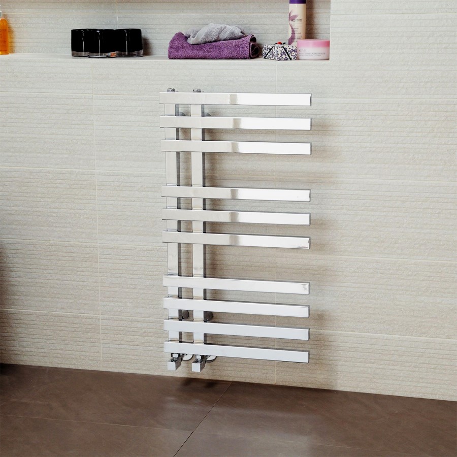 Allegra Designer 800 x 450mm Heated Towel Rail