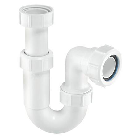 McAlpine Tubular Adjustable Swivel P Trap