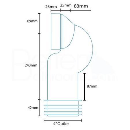 McAlpine WC Pan Connector ConQ