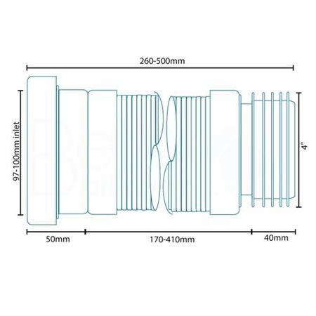 McAlpine Flexi Pan Connector WC F26R