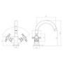 Glenham Traditional Deluxe Basin Mono Mixer