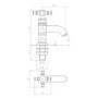 Traditional Deluxe Basin Taps - Glenham Range