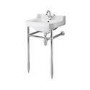 Park Royal 500 Cloakroom 1 Tap Hole Basin with Washstand 