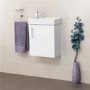 Preston Gloss White Wall Hung Vanity Unit