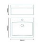 Turin Cloakroom Basin