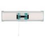 Duo Chrome Mirrored Plate Wall Light