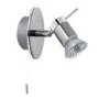 Aries Chrome LED Single Wall Spotlight