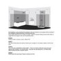Fluorescent Modern Chrome 430 Wall Light
