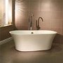 Valencia Double Ended Freestanding Bath - 1590 x 740mm