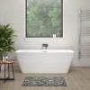 GRADE A1 - Porto Luxury Freestanding Double Ended Bath - L1615 x W720mm