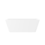 GRADE A1 - Porto Luxury Freestanding Double Ended Bath - L1615 x W720mm