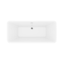 GRADE A1 - Porto Luxury Freestanding Double Ended Bath - L1615 x W720mm