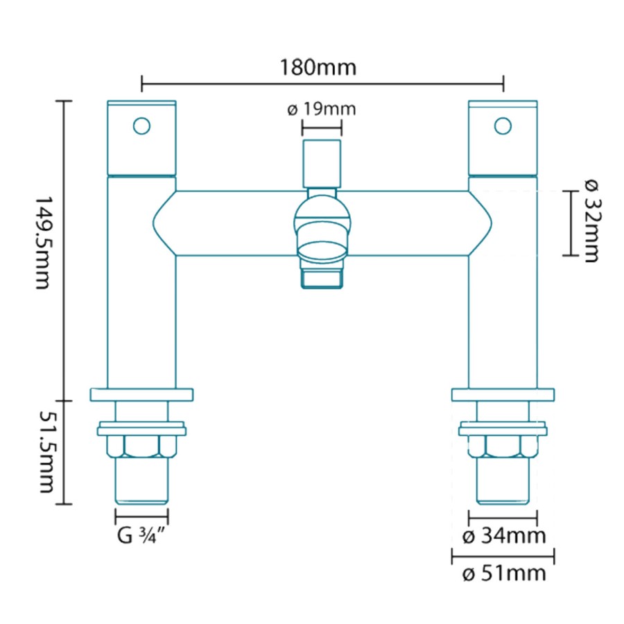 S2 Bath Shower Mixer