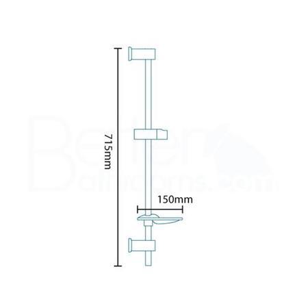MX Inspiration QI Chrome 8.5kW Electric Shower