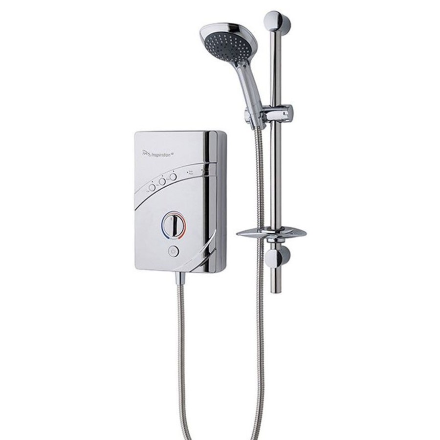 MX Inspiration QI Chrome 9.5kW Electric Shower