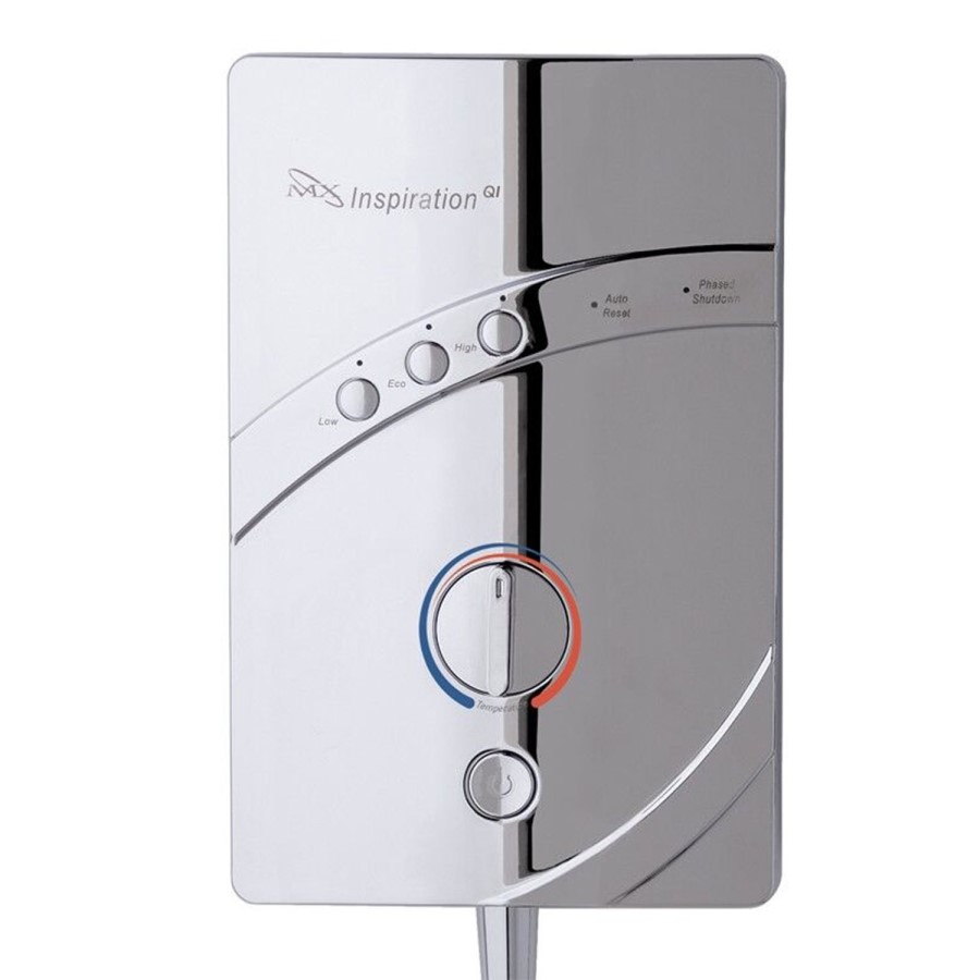 MX Inspiration QI Chrome 9.5kW Electric Shower