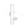 MX Inspiration QI Care Thermostatic White 8.5kW Electric Shower