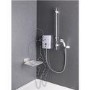 MX Inspiration QI Care Thermostatic White 9.5kW Electric Shower