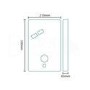 MX Inspiration QI Care Thermostatic White 9.5kW Electric Shower