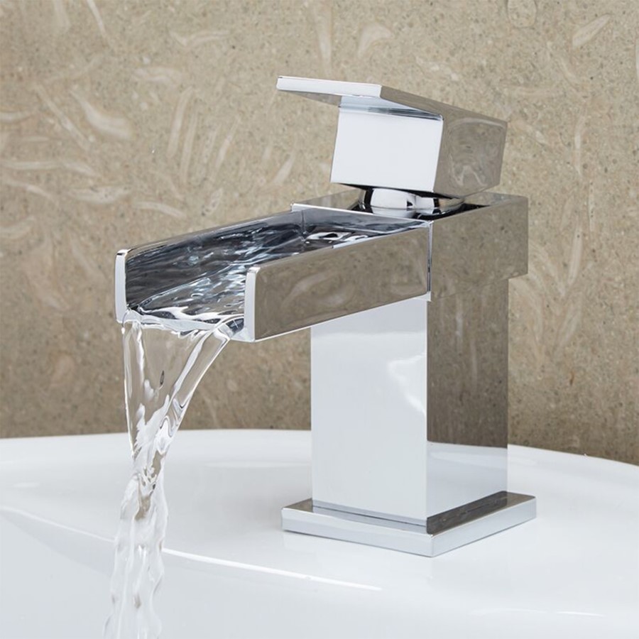 Waterfall Basin Mixer Tap - Sanctuary Range